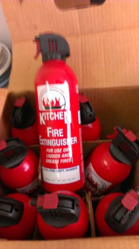 fire extinguishers lot of 10 disposable  kitchen extinguishers ,