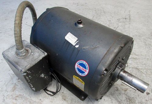 BALDOR INDUSTRIAL ELECTRIC MOTOR 15 HP 1160 RPM