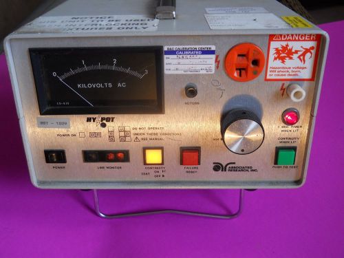 Associated Research 4040AT AC Hypot And Ground Continuity Test Set 120VAC Input