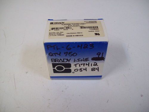BRADY PTL-6-423 PORTABLE THERMAL LABELS - BRAND NEW! - FREE SHIPPING