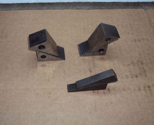 Three sets of machinist stair jacks for sale