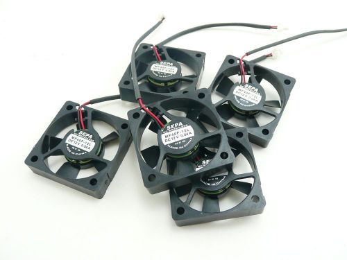 5) Small 10mm x 40mm sq 12VDC Fans P/N MF40F-12L Hobby Stuff CoolCap, Mini Hover