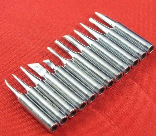 12pcs soldering tip iron tip 900m-t for hakko 936/937/928 soldering station tool for sale