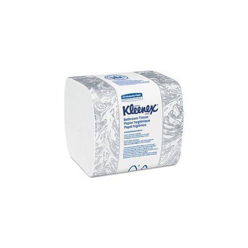 KIMBERLY CLARK 48280 Kleenex Hygienic Bathroom Tissue, 2-ply, 250/pack