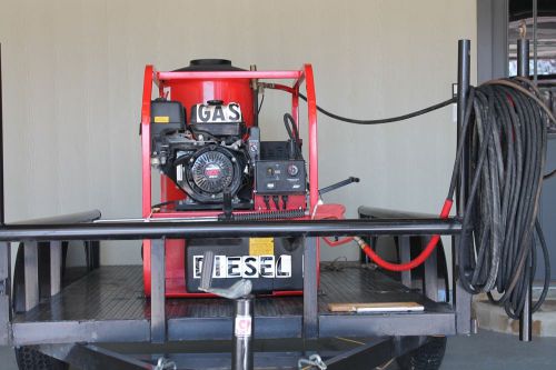 2011 hotsy pressure washer trailer mounted for sale