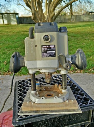Porter cable plunge router 7529 3 1/4 hp for sale