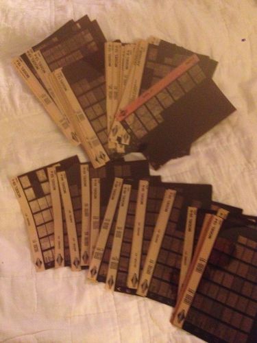 ++++   lot of Vintage Microfiche Briggs &amp; Stration ++++  over 1/2&#034;