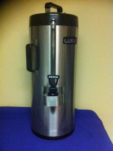 FETCO/Luxus Stainles Steel Thermoproved Hot &amp; Cold Dispenser - 1.5 Gallon