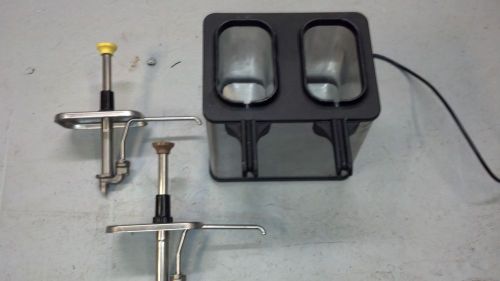 Server 85799 dual heated stainless steel pumps