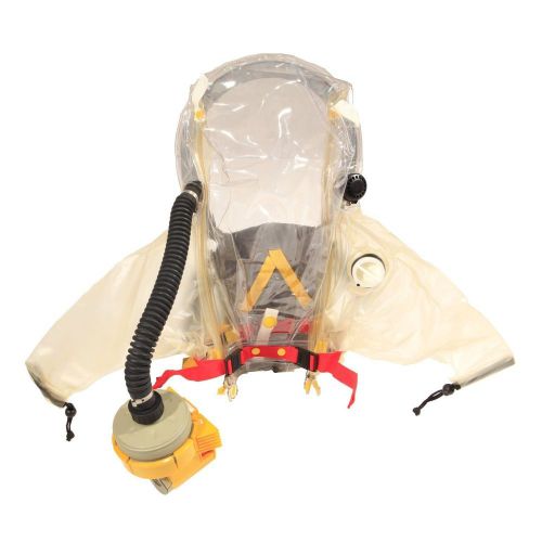 New israeli bardas child&#039;s gas mask hood with nbc filter &amp; air presure unit kids for sale