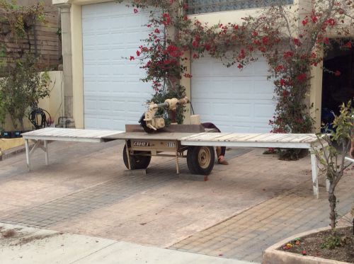 Trailer Mounted 16&#034; Comet Radial Arm Saw
