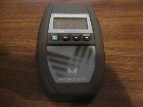 Microtest MicroScanner Cable Tester