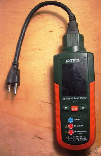EXTECH Instruments AC Circuit Load Tester CT70 circuit analyzer