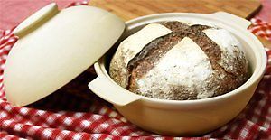 Covered bread baker - dome for sale