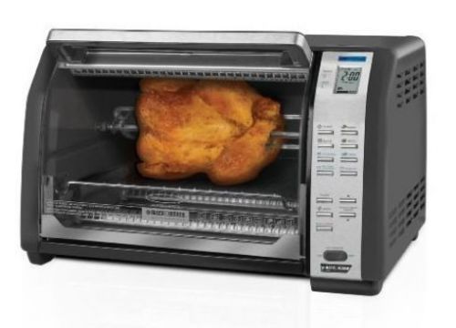 New black &amp; decker cto7100b rotisserie grill  6&#034; h x 12&#034; w x 12&#034; d for sale