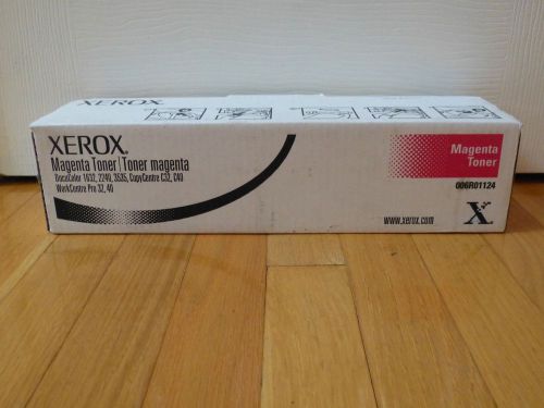 Genuine New Xerox Magenta Toner 006R01124 Docucolor 3535