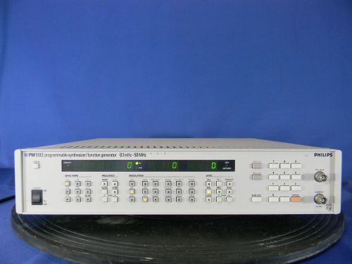 Philips PM5193 Programmable Synthesized Function Generator