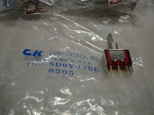LOT OF 10 CK7107 TOGGLE SWITCHES ( 0N-0FF-ON) NEW OLD STOCK MADE IN USA