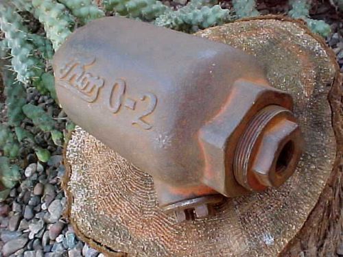Vintage cast iron brass thor 0-2 mine mining valve old steampunk tool free ship for sale