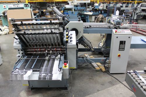 Stahl heidelberg baum b-20 buckle folder 4/4 main and right angle for sale