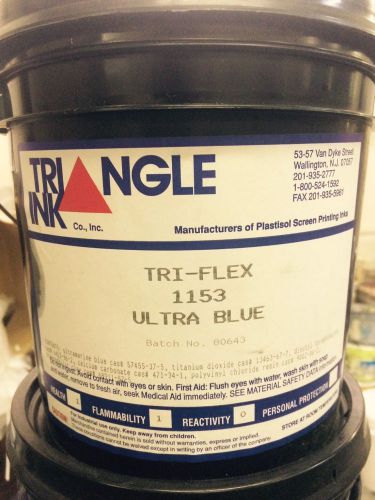 Triangle Ultra Blue Plastisol Ink - 1 Gallon