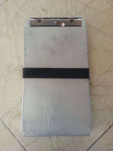 Galls brand silver &#034;citation&#034; clipboard tickets paperwork police security