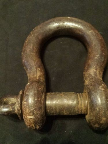 Pin anchor shackle rigging clevis 17 ton crosby 1-5/8pin for sale