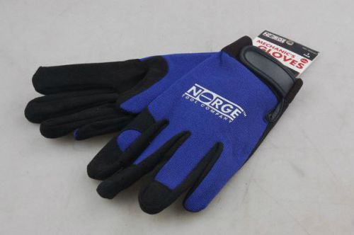 Norge tool company lot of 2 pair mechanic&#039;s gloves size large - new for sale