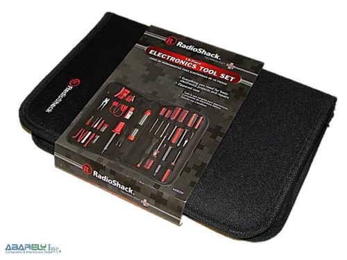 New radioshack 19 piece electronics tool set / includes soldering tool - 6400229 for sale