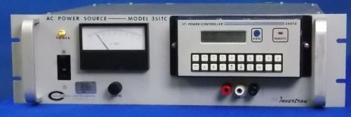 California instruments model 351tc ac power source 45hz -5khz w/ 849ta for sale