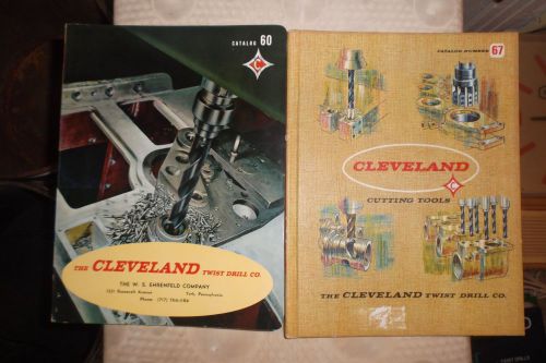TWO VINTAGE 1960&#039;S CLEVELAND TWIST DRILL CO. CUTTING TOOLS CATALOGS