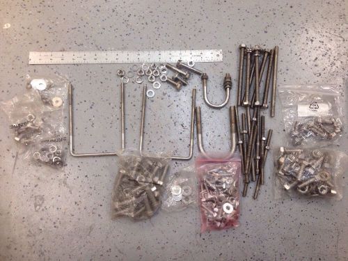 Misc. Lot Of stainless steel hardware, All New And All Stainless