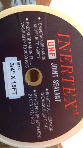 Inertex uhf joint sealer 3/4x15 new for sale