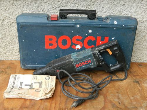 Bosch sds-plus bulldog rotary hammer drill with case 11224vsr used for sale