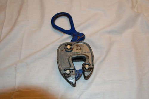 Campbell 1/2 ton gx1/2 steel plate lift clamp 1/16&#034;-5/8&#034; for sale