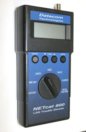 Datacom technologies 52397 netcat 800 lan trouble shooter for sale
