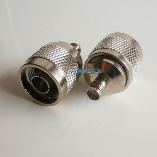 1pcs n male plug to sma female jack rf coaxial adapter connector nickel for sale