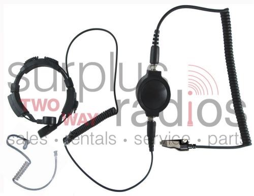 NEW THROAT MIC HEADSET FOR KENWOOD RADIO TK280 TK380 TK3180 TK2180 TK2140 TK3140