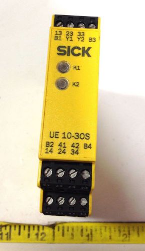 SICK SAFETY RELAY UE10-3OS3D0 / 6024918 99532