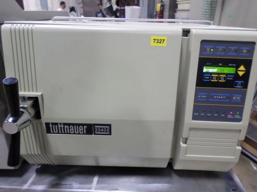 Tuttnauer 2340E Sterilizer Autoclave Tabletop - Excellent Condition