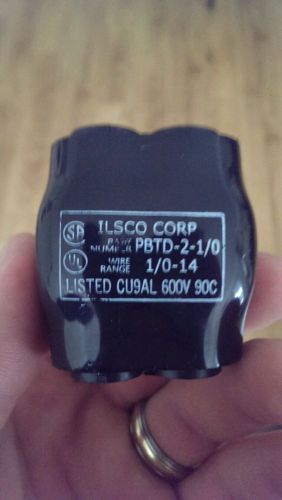 ILSCO PBTD-2-1/0, #14-1/0AWG 600V AL OR CU INSULATED DBL TAP WIRE CONNECTOR
