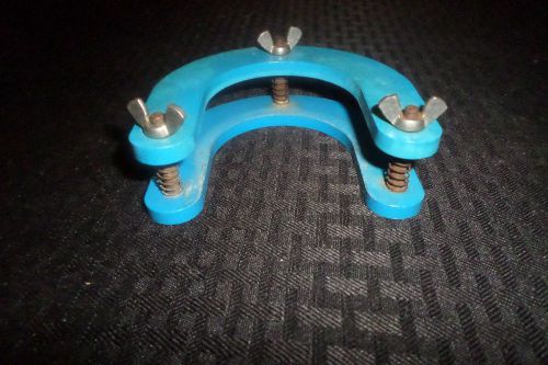 Unbranded Horseshoe Style Clamp For Use With 80mm Flange, Rusted