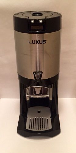 Brand new fetco d049 l3d-15 luxus 1.5 gallon thermal coffee dispenser for sale