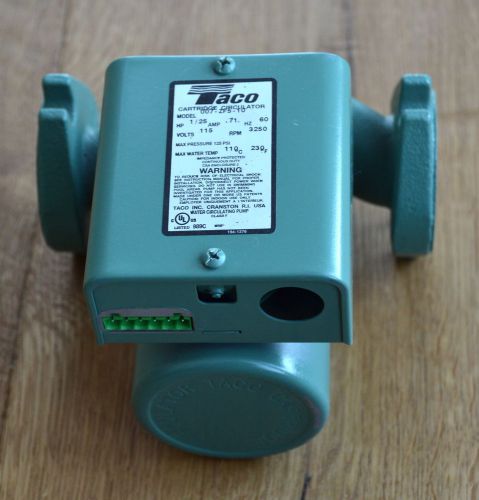 Taco 007-ZF5-10 Priority zoning cartridge circulator &amp; parts NIB, FREE SHIPPING!
