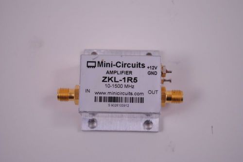 ZKL-1R5 10 MHz - 1500 MHz RF WIDE BAND MEDIUM POWER AMPLIFIER Mini-Circuits