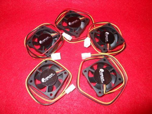 Five! Gear Thermal Protection Fan 40X40XX10MM 12VDC w/ Cage  NO RESERVE!#0154