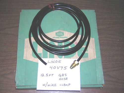 Linde Esab tig gas hose 40V75 12.5 ft