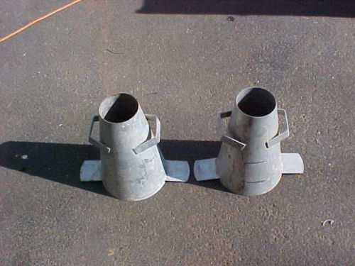 2-Concrete/Cement Slump Testing Cones