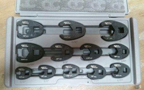 Kimball midwest 12pc crow foot wrench set for sale