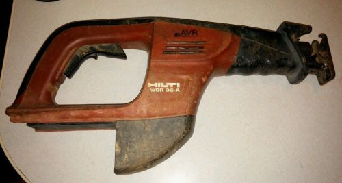 Hilti WSR 36-A  Cordless Reciprocating Saw
